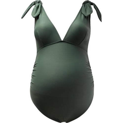 GINKANA One-piece Swimwear For Pregnant Women