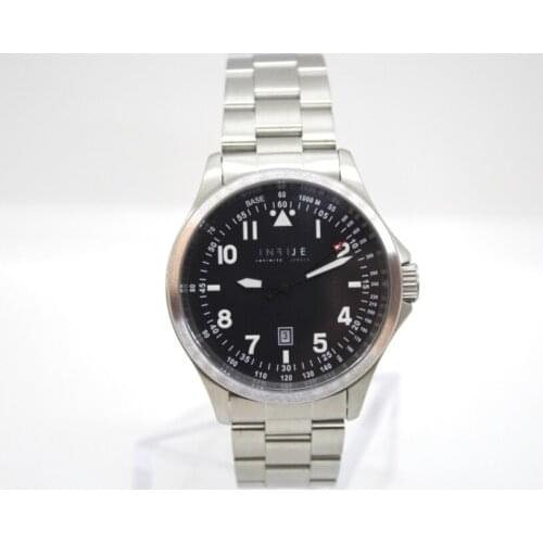 INFIJE- Quartz Watch in Steel with Date - MADE IN ITALY