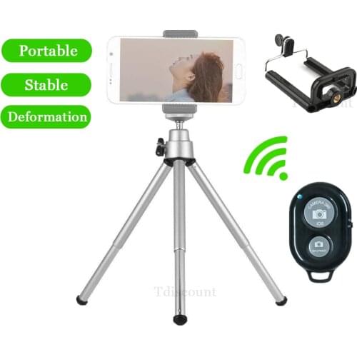 Mini Tripod for Phone Holder for Phone Stand Tripods for Smartphone Camera Holder for Mobile Stand New Tripe Tripode Para Movil