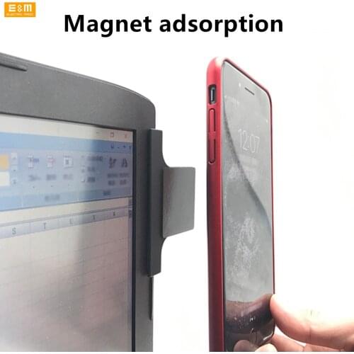 Multi Screen Magnetic Mobile Phone Bracket For Computer Notebook Displays Portable Side Mount Live Broadcast Office