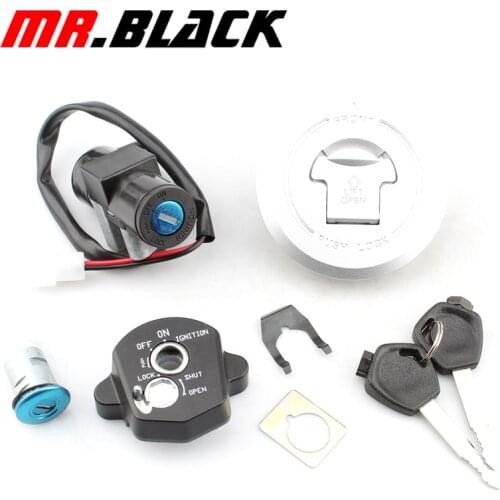 Motorcycle Ignition Switch Fuel Gas Cap Seat Lock Key Set For Honda CBR125 CBR 150R 125R 125 RT/RS/RF Ignitions Accessories