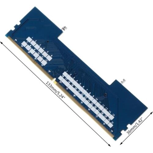 Professional Laptop DDR4 SO-DIMM to Desktop DIMM Memory RAM Connector Adapter Desktop PC Memory Cards Converter Adaptor M2EC