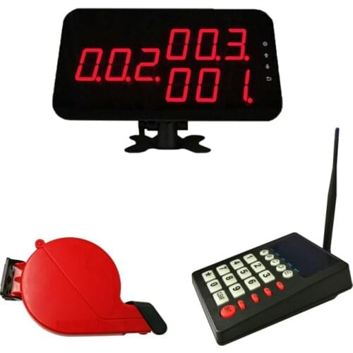 LED queue system/take a number machine/Ticket dispenser queue call display system