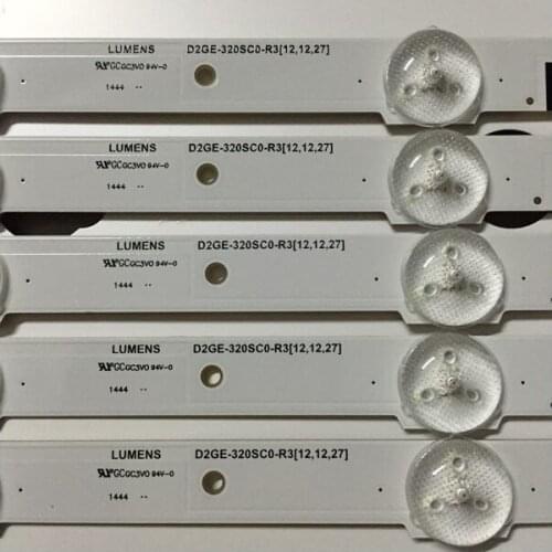 650mm LED Backlight Lamp strip 9 leds For UA32F4088AR\AJ\ UA 2013SVS32H D2GE-320SC0 32 inch LCD Monitor High light 5 pcs
