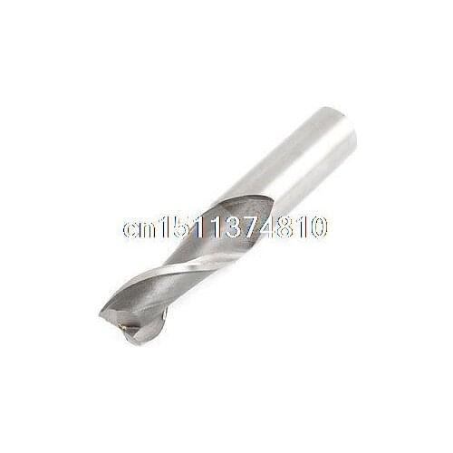 15mm x 16mm x 95mm 2 Flutes High Speed Steel Straight Shank End Mill Cutter