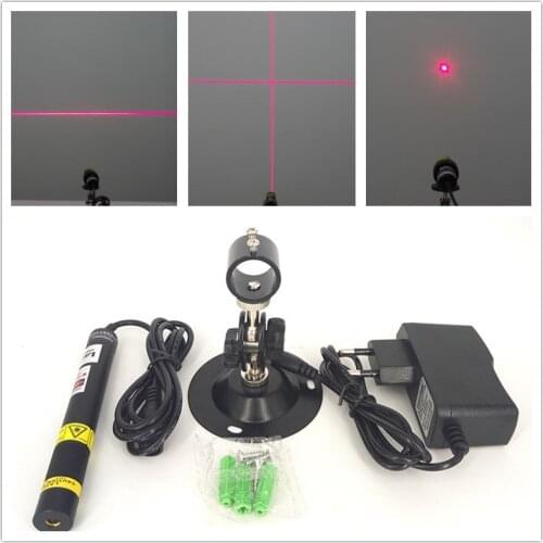 16120 Focusable 50mW 200mW 648nm 650nm Red Dot Line CROSS Laser Module Diode Locator LD
