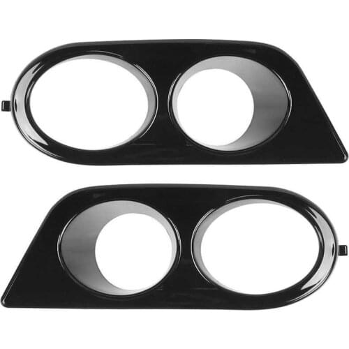 2pcs Front Bumper Foglight Cover Dual Holes Car Accessory Fit for E46 M3 2001 2002 2003 2004 2005 2006 car accessories