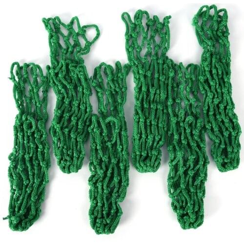 6 Pieces Green Billiard Pool Snooker Table Nylon Mesh Net Bags Pockets Club Kit Snooker Accessories