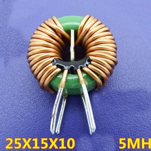 Choke 25*15*10 5MH 1.3 Wire 12A Common Mode Filter Inductor Circular Common Mode Inductor 20pcs