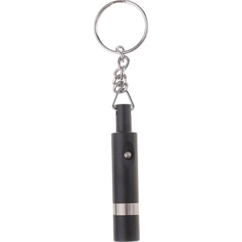 Tobacco Cigar Punch Mini Cutter Blade Cigars Puncher Key Chain Cigar Drill Accessory Fathers Gift Black