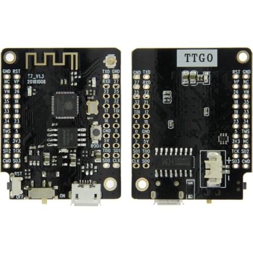 LILYGO® TTGO T7 V1.3 MINI32 ESP32 Rev1 (rev one) WiFi And Bluetooth Module For D1 Mini