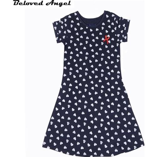 Fashion Girls Summer Dress Kids Clothes Party Wear 2019 Brand Baby Girl Dress Princess Dresses Children Clothing For 1-13 Year