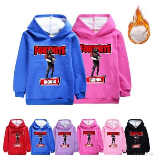 Fortnites Hot Game Fashion Autumn Winter Children Cotton Sweater Hoodie Kids Clothing