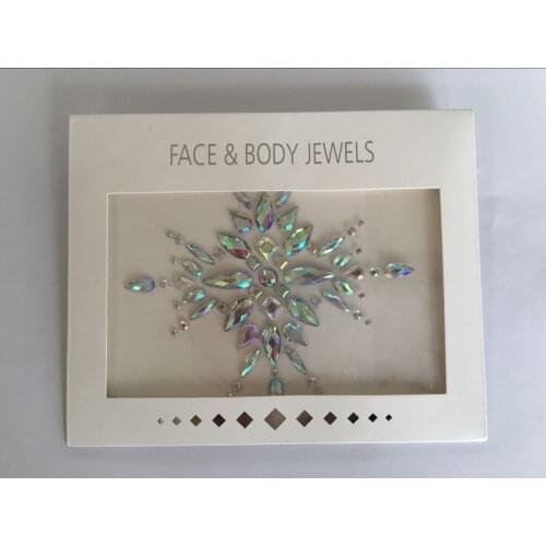 2017 Bindi Sticker Handpicked Boho And Tribal Style Body Decor Sticker can be Stick On Self Adhesive Gems Chest nipple Sticker