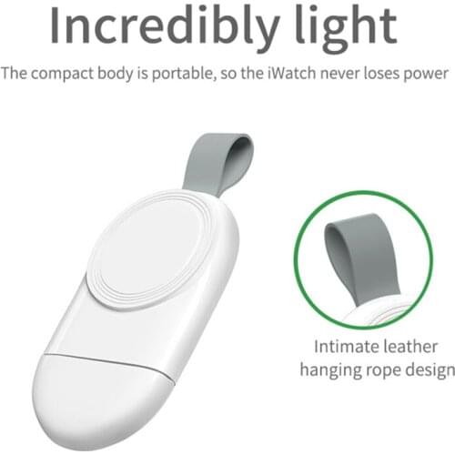 Mini Portable Wireless Charger Wireless Smart Watch Charger Charging Base For Watch Fast Charging Adapter Fast Charging