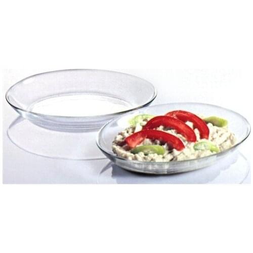 Trend 2021 Pasabahce 2'li İnvitation Oval Plate 17 Cm посуда для кухни наборы set kitchen vaisselle platos