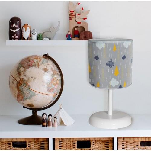 Car Pattern Children 'S Room Night light Table Top Lamps Lighting lampshade Star Cloud Educational Lighting