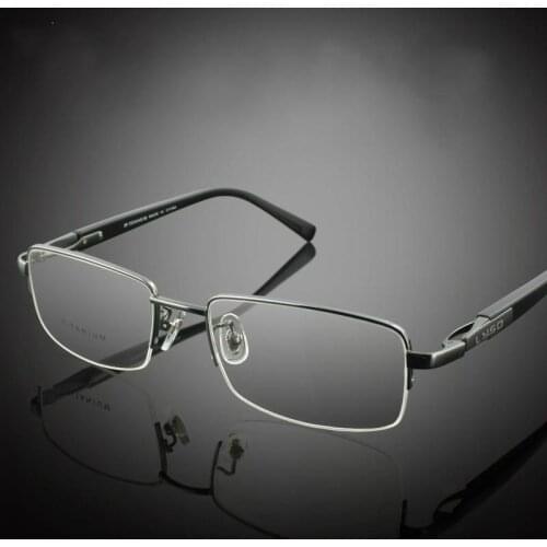Viodream s9910 Eyewear tr90 100% Titanium Myopia read Glasses Frames Comfortable Slip-resistant Half-rim frame eyeglasses frame