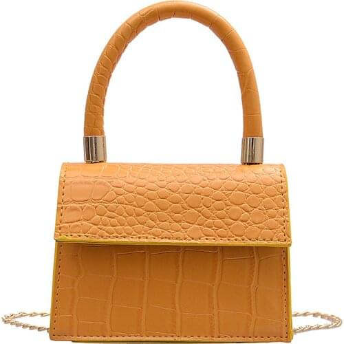 Women Crocodile Pattern Crossbody Bag Fashion Small Shoulder Bags Stylish Handbag