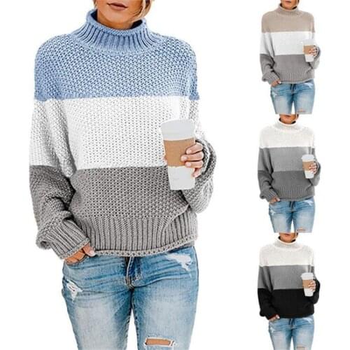 Women Knitted Sweater Fashion Plus Size Pullovers Ladies Winter Loose Sweater Korean College Style Women Jumper Sueter Mujer