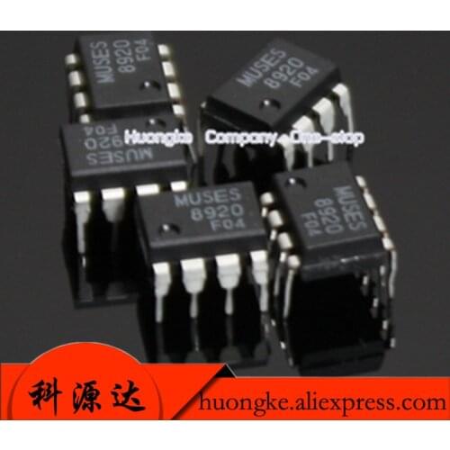 2-5pcs100% NEW GENUINE ORIGINAL MUSES 8920 MUSES8920 MUSES8920D audio FET input op-amp