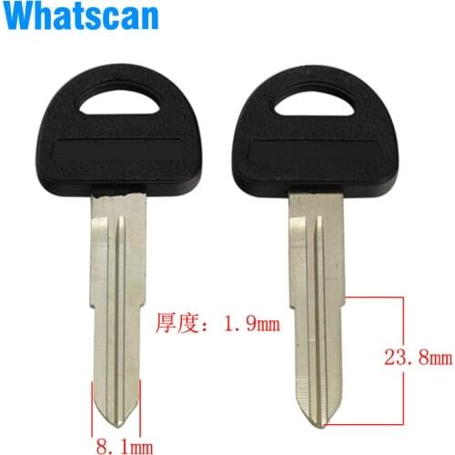 C261 Plastic double Chang right blank key for SUZUKI
