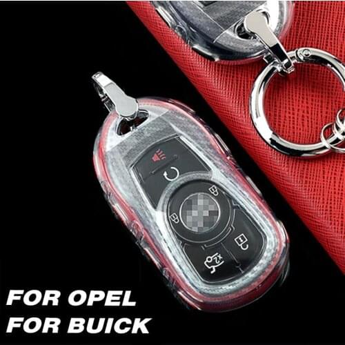 Solf TPU Car Key Cover Case For Buick Encore Envision Vervno GS 20T 28T New Lacross Regal Verano For Opel Astra Accessorues