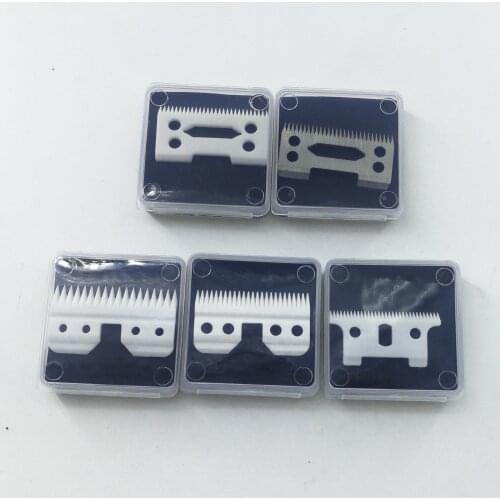 100pcs ceramic blade mixed 8148 GTO, GO, SL Detailer Ceramic Blade T-Wide Cutter andis D7 D8 SlimLine Pro Li clipper