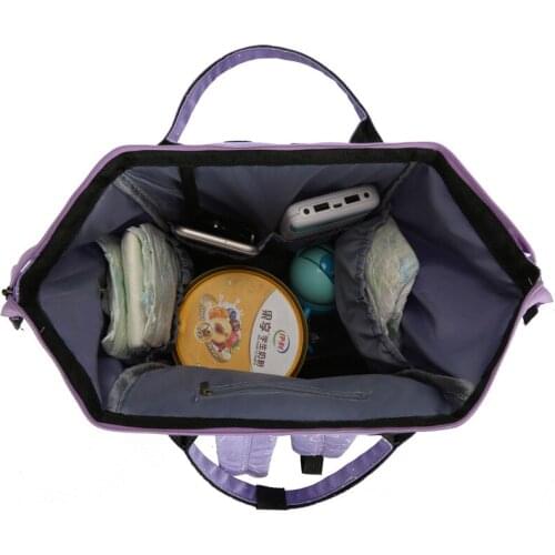 Fashion Shoulder Multi-functional Large-Volume USB Charging MOTHERS Bag Mom Back Milk Aiaper BABYS Feeding Bottle Diaper Bag