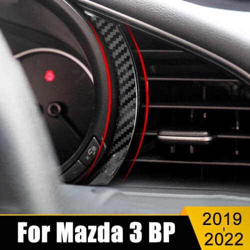 Stainless Steel Instrument Gauge Panel Dashboard Console Cover Trim Kit For Mazda 3 Axela 2019 2020 Accessories