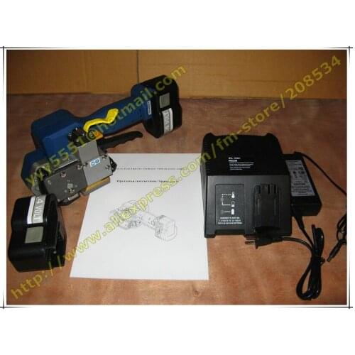 Wholwsale Z322 Handheld Battery Operated Poly Plastic Strapping Banding Tool ,Manual Electric PET Strapping Machine for 16mm
