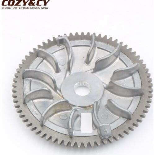 Scooter high quality front pulley from for Vespa Et4 125cc 1996-1998 82523R 69 Teeth 123mm