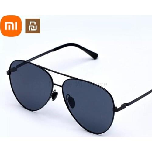 Xiaomi Youpin TS Nylon Polarized Sunglasses Colorful RETRO 100% UV-Proof Fashionable Black Sun Lenses unisex Sunglasses
