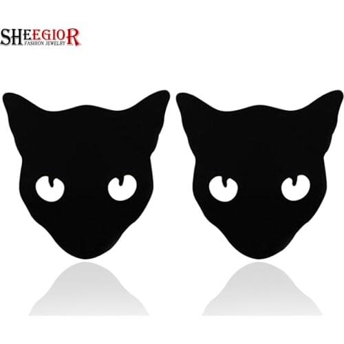 SHEEGIOR Black Brooches For Clothes