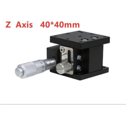 Z Axis Translation Table Rotary Table Lifting Manual fine-tuning Precision Translation Slide Table LX40