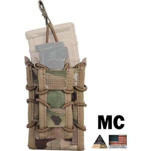 Tactical 5.56 Double Magazine Pouch for Rifle M4 / M14 / AK /G3 Pistol M92 /1911/HK45 Multicam Airsoft Molle Mag Pouch Holder