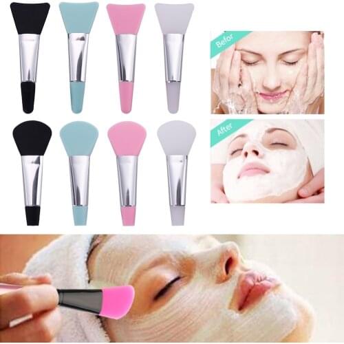 1Pc Colorful Professional DIY Silicone Lip Use Soft Brush Applicator Cosmetic Makeup Brush Tool Accessories New Arrival #289637