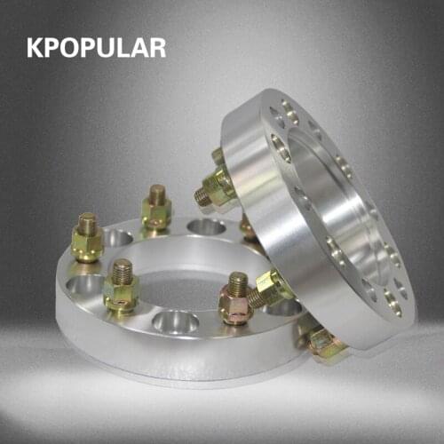 2 pcs wheel spacers sizes 6x139.7 thickness 30/35mm center hole 108mm for Toyota Jeep aluminum alloy quality nut 12x1.5
