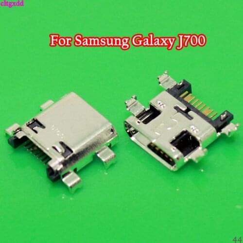 2PCS/Lot USB Charge Dock Socket Jack Charging Port Connector For Samsung Galaxy J7 J700 J700F 2015 / J7 J710 J710F J5 J510 2016