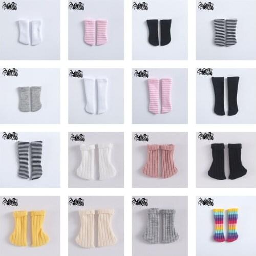 BJD 6 points baby clothes socks thread Socks White Socks pile Socks 1 / 6 yosd baby clothes 30