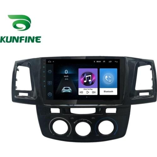 Android 10.0 Octa Core Car DVD GPS Navigation Player Deckless Car Stereo For Toyota Fortuner 2005 2006 2007 MT Radio Headunit