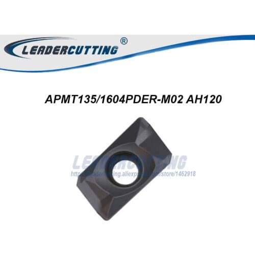 APMT1135PDER-M02 APMT1604PDER-M02 AH120*AH725*10pcs Milling inserts for Milling cutter