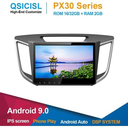 Android 9.0 car radio multimedia player for Hyundai IX25 Creta auto radio double din 10.1" head unit car gps navigation stereo