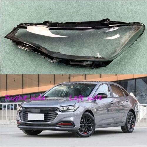 Car Headlight Lens For Chevrolet Monza 2018 2019 Headlamp Cover Car Replacement Front Auto Shell Cover