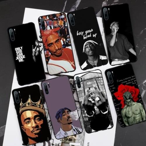 2pac Tupac Phone Case For Huawei P20 P30 P40 lite Pro P Smart 2019 Mate 10 20 Lite Pro Nova 5t