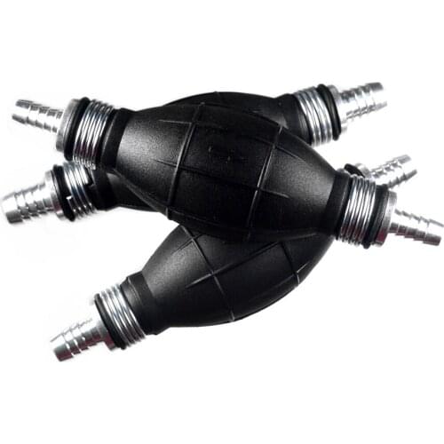 For Cars Ship Boat Marine Fuel Pump Primer Pump with Both Size Dlbow ID6 Fuel Han Priming Pump