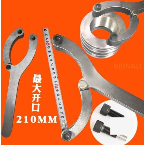 For Komatsu Daewoo doosan Excavator Oil change wrench Boom Medium arm oil cylinder disassembly piston repair tool Excavator part