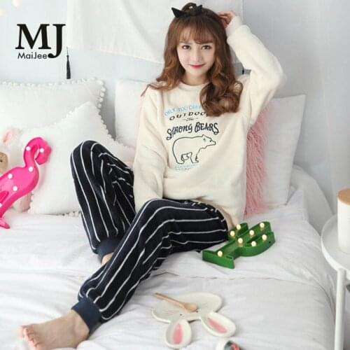 MJ038A Flannel Kigurumi Winter Pijama De Animal Pizama Damska Pijama Feminino Thick Pyjama Pijamas Mujer Pigiama Donna Pajamas