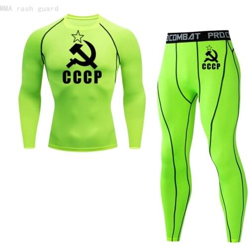 Men Thermal underwear winter Clothing long johns Compression underwear Shirt Fitness leggings thermal top long sleeve pants set