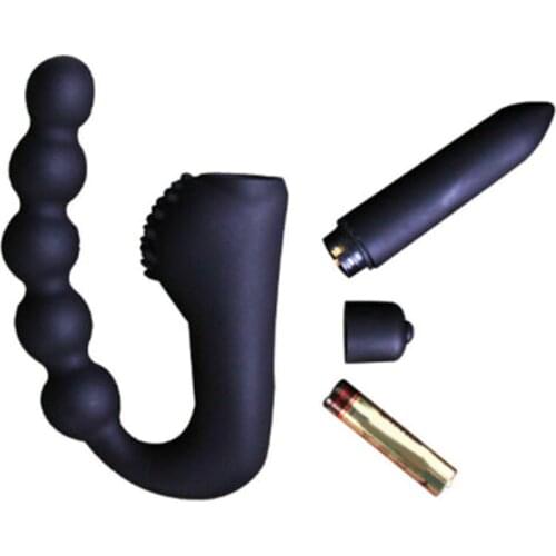 Male Anal Prostate Massager Butt Plug Men Gay G-spot Vibrator Sex Toys Lubricant Sex Products Sex Toys TK-ing